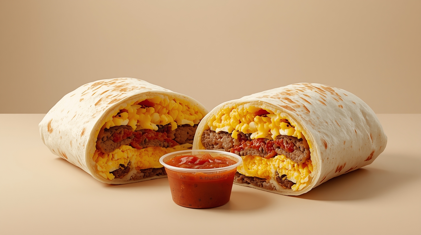 Burger King Breakfast Burrito Menu