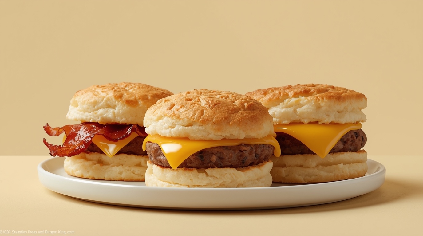 Burger King Breakfast Sandwiches Menu