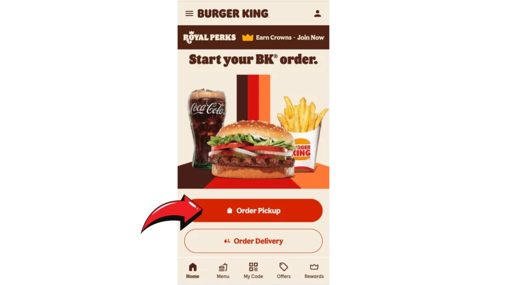 Home 45 How to place order of Burger King